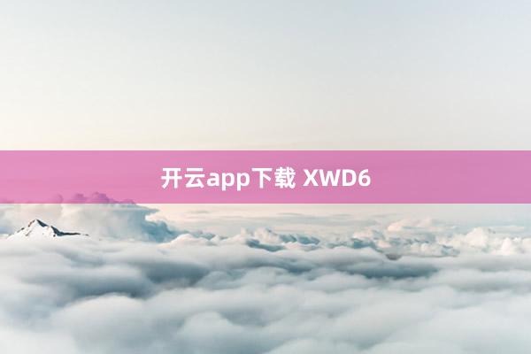 开云app下载 XWD6